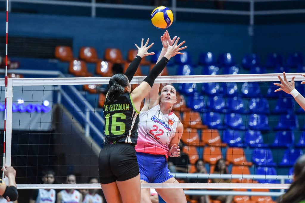 PVL RC 25 Creamline vs. Nxled Courtney Schwan